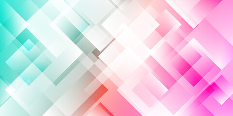 Abstract modern background gradient color. blue and white gradient with stylish line and square decoration