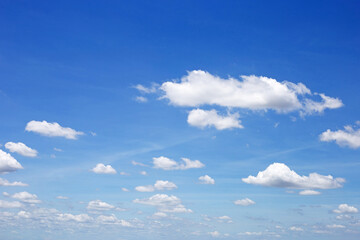 Fototapeta premium Blue sky background with cloud.