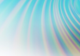 Light BLUE vector abstract blurred pattern.