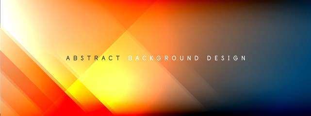 Motion concept neon shiny lines on liquid color gradients abstract backgrounds. Dynamic shadows and lights templates for text