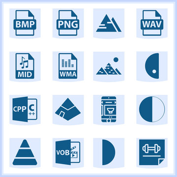 Arrange  related simple set. 16  filled