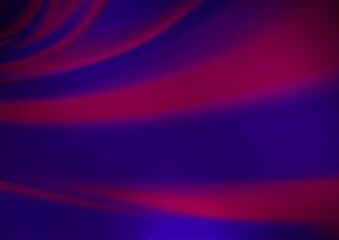 Dark Purple vector abstract blurred template.