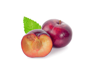 Cherries fruit an isolated on white background