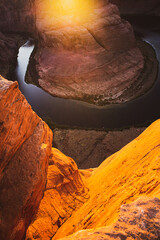 Red rock canyon desert. Grand canyon, Glen Canyon, Arizona.