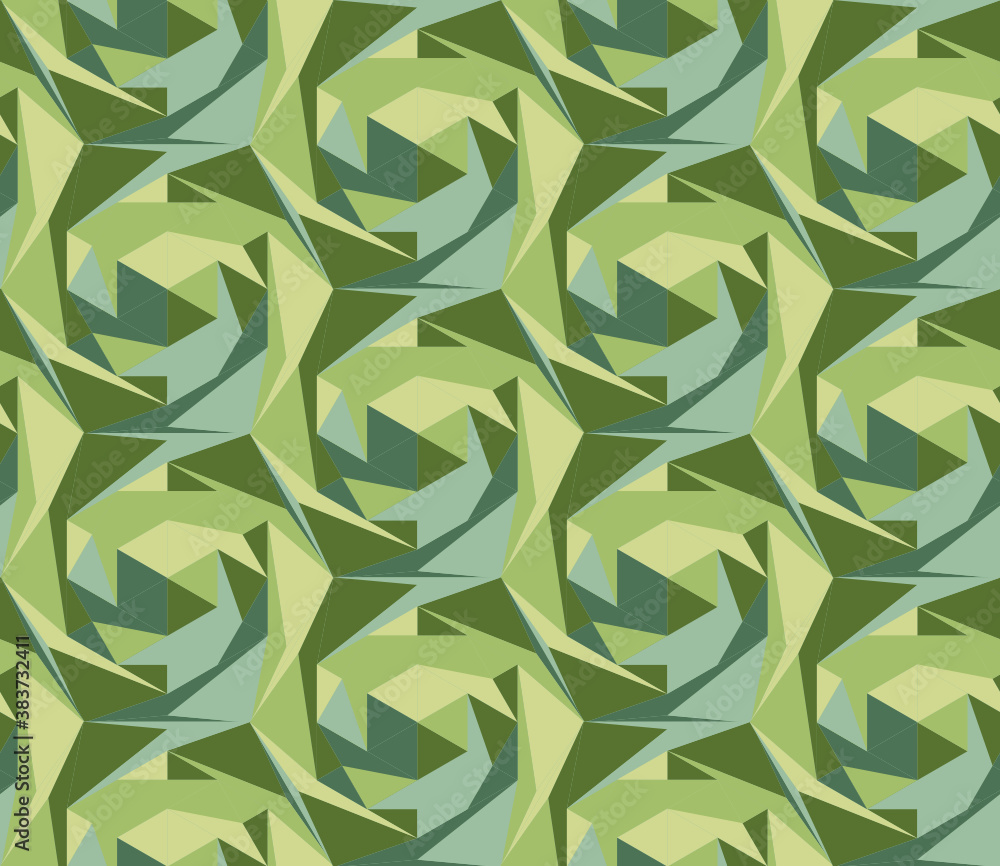 Poster seamless abstract pattern with the image of geometric shapes and lines. abstract vector design for w