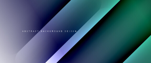 Fluid gradients with dynamic diagonal lines abstract background. Bright colors with dynamic light and shadow effects. Vector wallpaper or poster