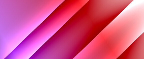 Fluid gradients with dynamic diagonal lines abstract background. Bright colors with dynamic light and shadow effects. Vector wallpaper or poster