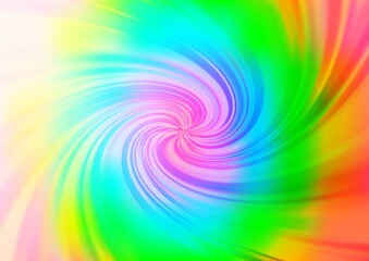 Obraz premium Light Multicolor, Rainbow vector abstract blurred pattern.