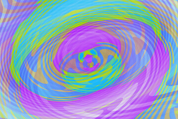 Texture three wavy colors cyan blue,purple,green twirl swirl hypnotics psychadelic multi colored texture