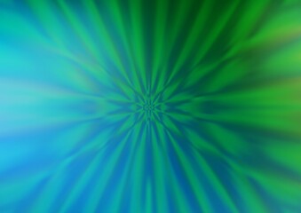 Light Blue, Green vector abstract bright background.