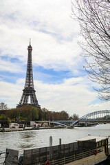 Fototapeta na wymiar The Eiffel Tower, Paris
