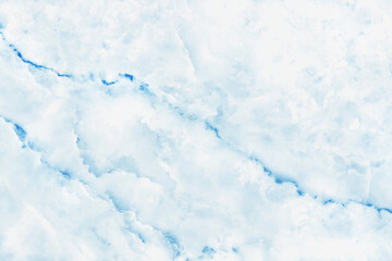 Fototapeta premium Blue pastel marble floor texture background with high resolution, counter top view of natural tiles stone in seamless glitter pattern and luxurious.