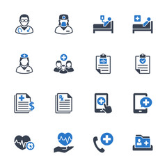 Medical & health care icons - Set 1