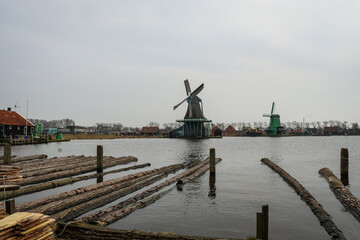 The windmills at Zaan Schaans