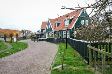 Scenic country side view at Zaan Schaans