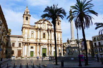 Italy. Sicilia. Church San Domenico in Palermo
