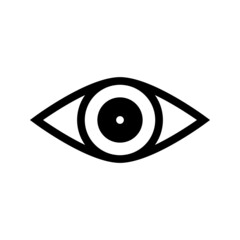 Eye Icon Vector Design for web
