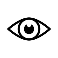 Eye Icon Vector Design for web