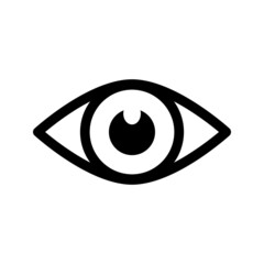 Eye Icon Vector Design for web