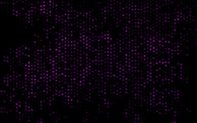 Dark Purple vector cover with spots.