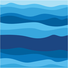 Abstract Water wave design background