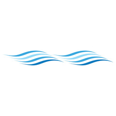 Waves Logo Template vector symbol