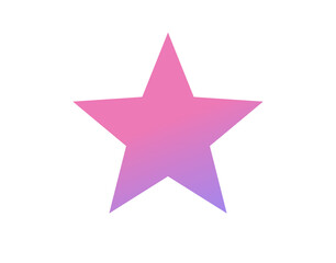 Obraz premium Star vector icon shape silhouette isolated symbol clipart