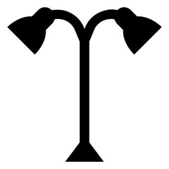 
Lights to illuminate roads and streets known as street lights 
