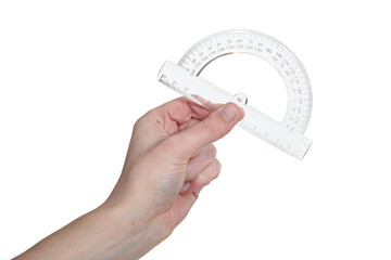 A protractor