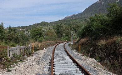 Bagnoli Irpino - Binari ferroviari