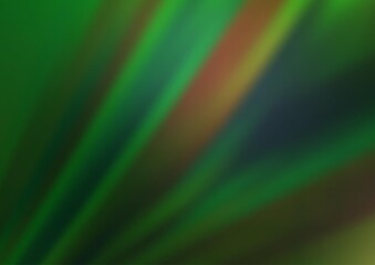 Fototapeta premium Dark Green vector backdrop with long lines.