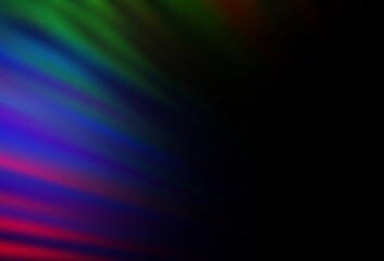 Dark Multicolor, Rainbow vector backdrop with long lines.