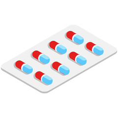 
Medicine strip to cure disease
