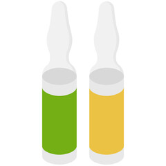 
Sealed vial for vaccination, Medical Ampoule
