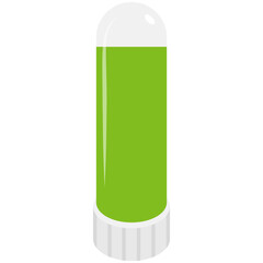 
Test tubes isometric icon design for laboratory research concept
