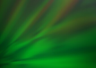 Fototapeta premium Light Green vector blurred bright template.