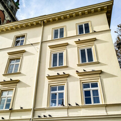 Fototapeta na wymiar facade of an building
