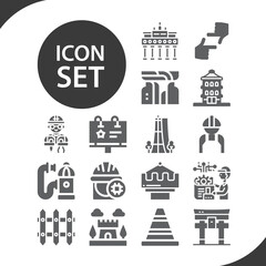 Simple set of designing related filled icons.
