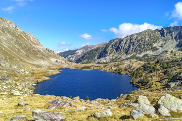 Obraz premium Paysage de montagne dans les Alpes