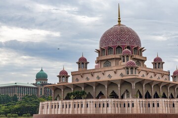 The Putra Mosque (Malay: Masjid Putra) is the principal mosque of Putrajaya, Malaysia