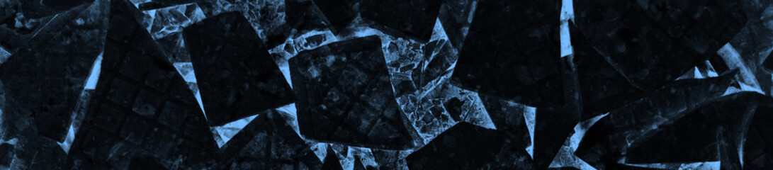 abstract black and dark blue colors background for design