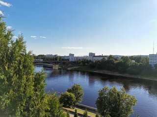 Fototapeta premium river in the city