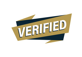 Verified  stamp vector illustration, Verified  