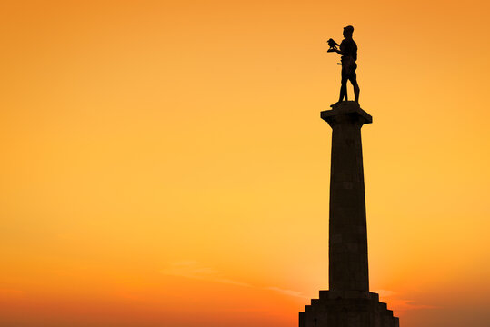 The Victor Monument, Pobednik, Kalemegdan, Belgrade, Serbia