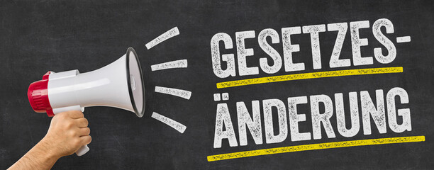 Megafon - Gesetzesänderung