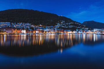 Fototapeta na wymiar Architecture of Bergen
