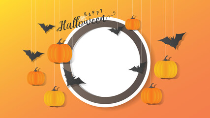 Halloween party, Graphic design for Halloween festival, Halloween background, Trick or treat