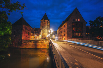 Obraz premium Old town of Nuremberg