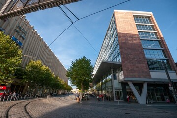 City Center of Chemnitz, Germany, September 2012
