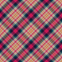 Plaid pattern seamless. Check fabric texture. Stripe square background. Vector textile design.